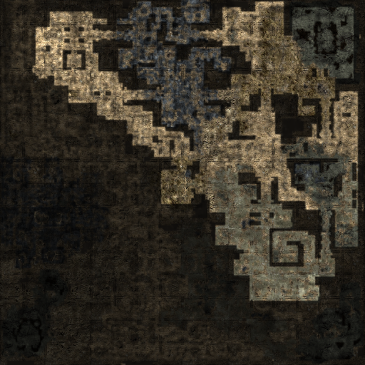 Minimapa da Deep Dungeon 3